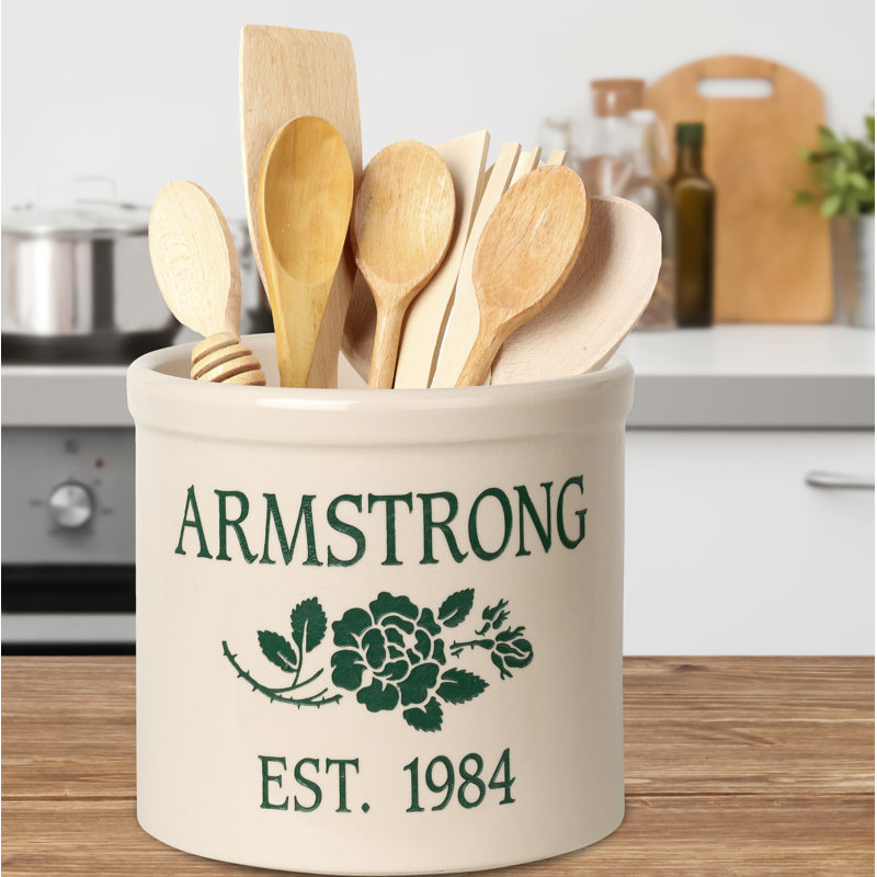 Pot à fleurs en céramique Woodring, Vert, Oui