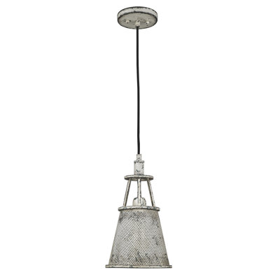 Miamisburg 1 - Light Aged Ivory Single Pendant