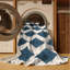 Machine Washable Botanical Brown Area Rug-1505213733