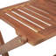 Westerley Folding Outdoor Chairs 8 pcs Solid Acacia Wood