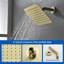 Ensemble de robinet de baignoire et robinet de douche en nickel brossé avec bec de baignoire et ensemble de garniture de robinet de douche Système de douche-93206184