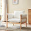 Fauteuil d'appoint 33 po Mid-Century-66675753