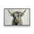 Polished Chrome Floater Framed
