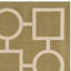 Tapis vert / beige Arneshia-19270667