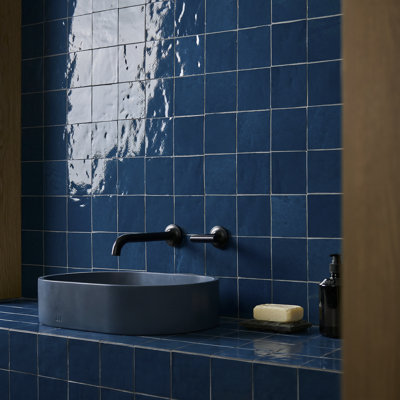 Virello  3.93 in. x 3.93 in. Glossy Ceramic Wall Tile (3.22 Sq. Ft. / Case)