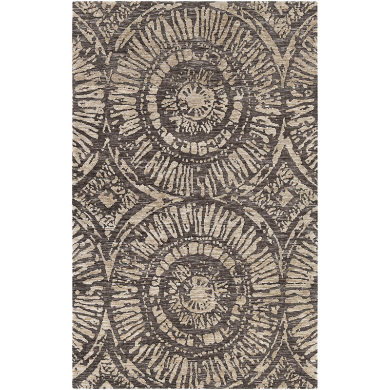 Oriental Indoor Rug, Rectangle 5' x 7'6"