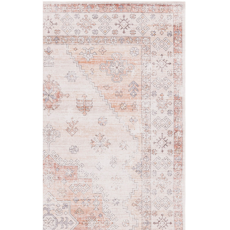 Alyssea Machine Washable Performance Oriental Rug, Square 6'