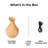Techko Elegant Style 135Ml Colour-Changing Led Ultrasonic Cool-Mist Tabletop Humidifier