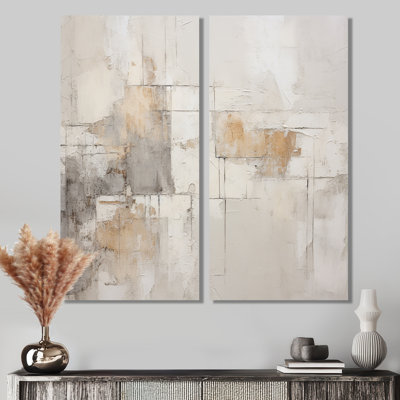 Art mural minimaliste scandinave moderne minimaliste I - Beige