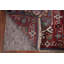 Tapis de couloir oriental bleu Kazak