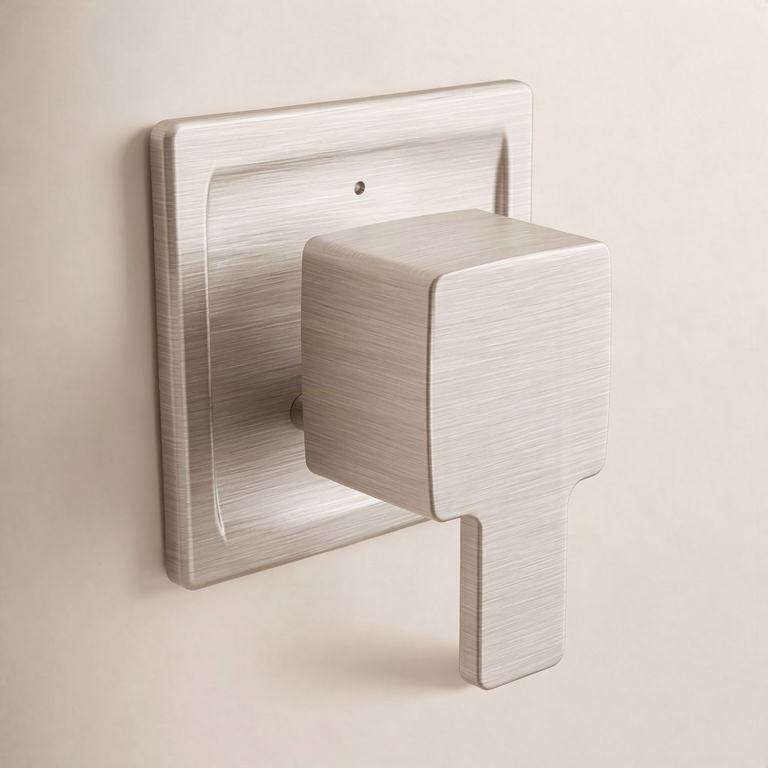 90 Degree Tub and Shower Transfer Valve Trim, Brushed Nickel