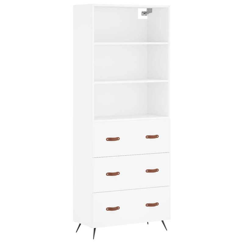 Otteridge 180cm H x 69.5cm W Standard Bookcase