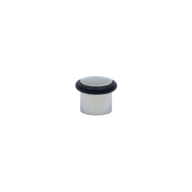 Stainless Steel Floor Mount Stop, Polish Stainless Steel