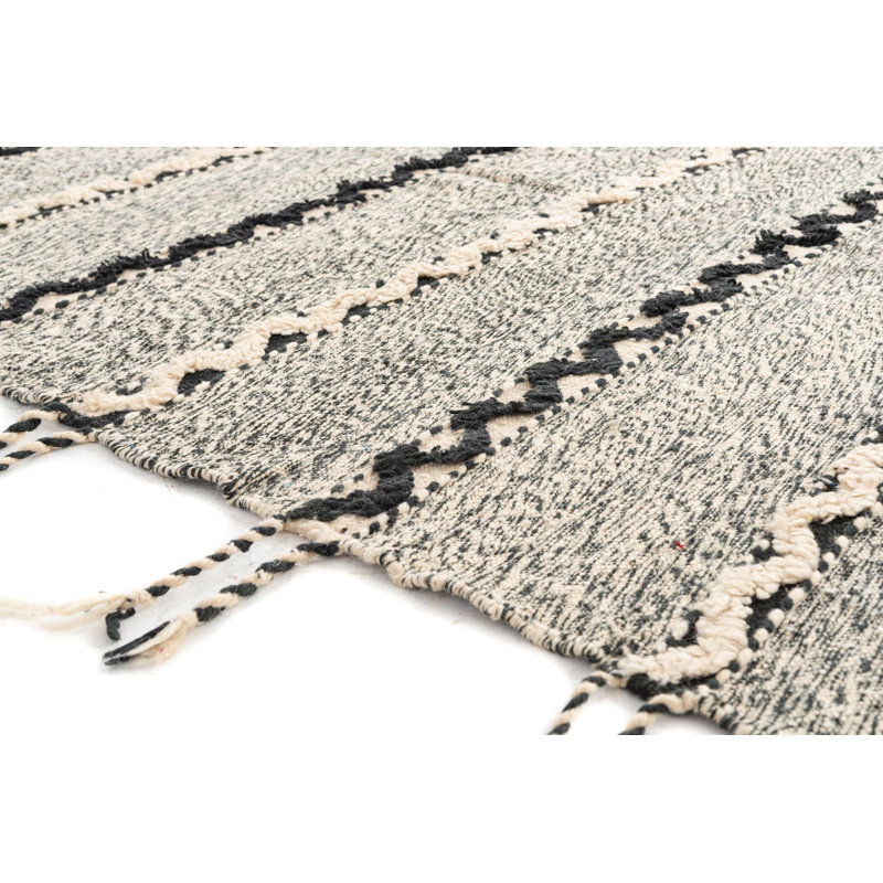 Odea Black and White Rug