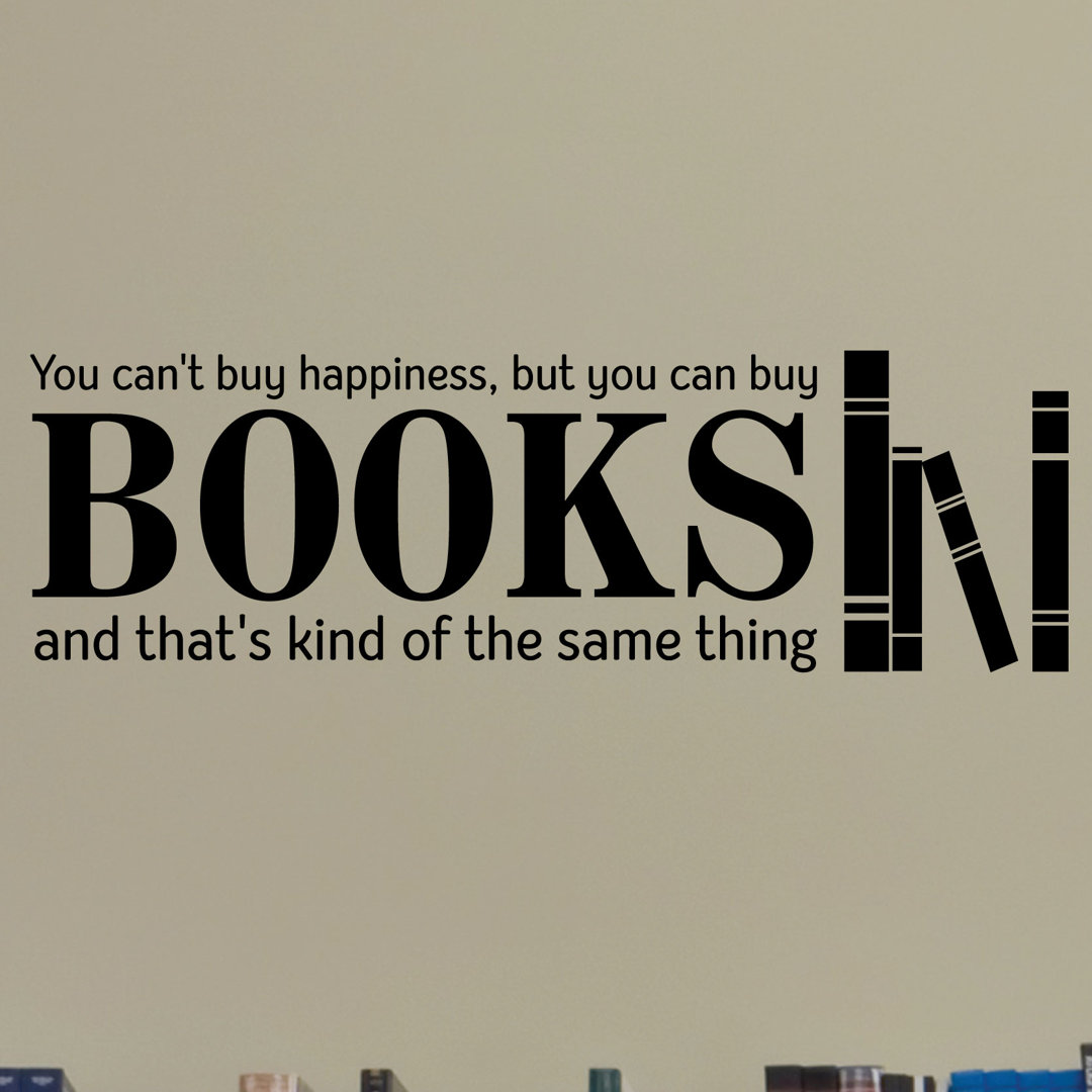 Text & Numbers Non-Wall Damaging Wall Decal East Urban Home