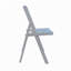 Chaise pour événement spéciale pliante en bois à lattes Furniture - blanc, ensemble de 4, CHAISE PLIABLE, STYLE PLIABLE