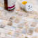 Mother of Pearl 0.8" x 0.8" Seashell Grid Mosaic Tile