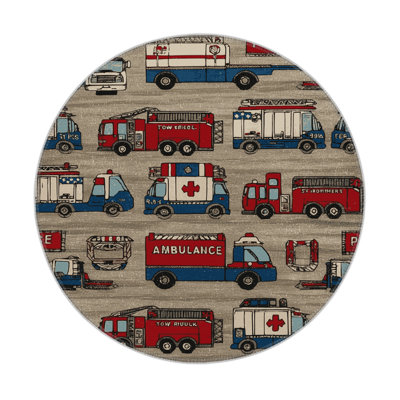 Tapis intérieur et extérieur gris Transport
