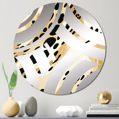 Miroir décoratif orange et noir Classic Elegance Adventure