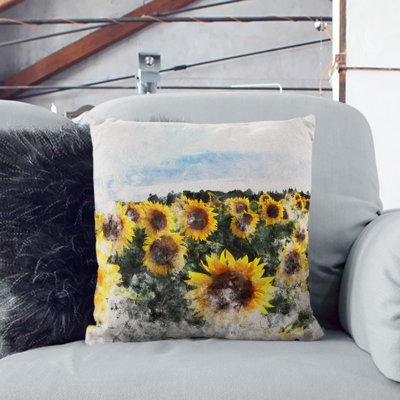 Sunflowers Scatter Cushion