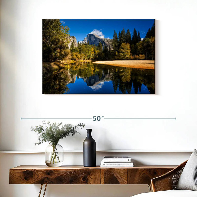 Alvord Half Dome In Yosemite, 24" H x 36" W
