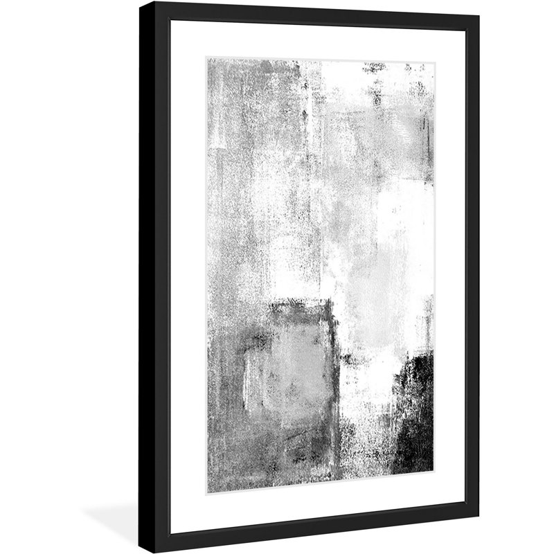 'Deeper Figure' - Picture Frame Print on Paper, 36" H x 24" W x 1.5" D