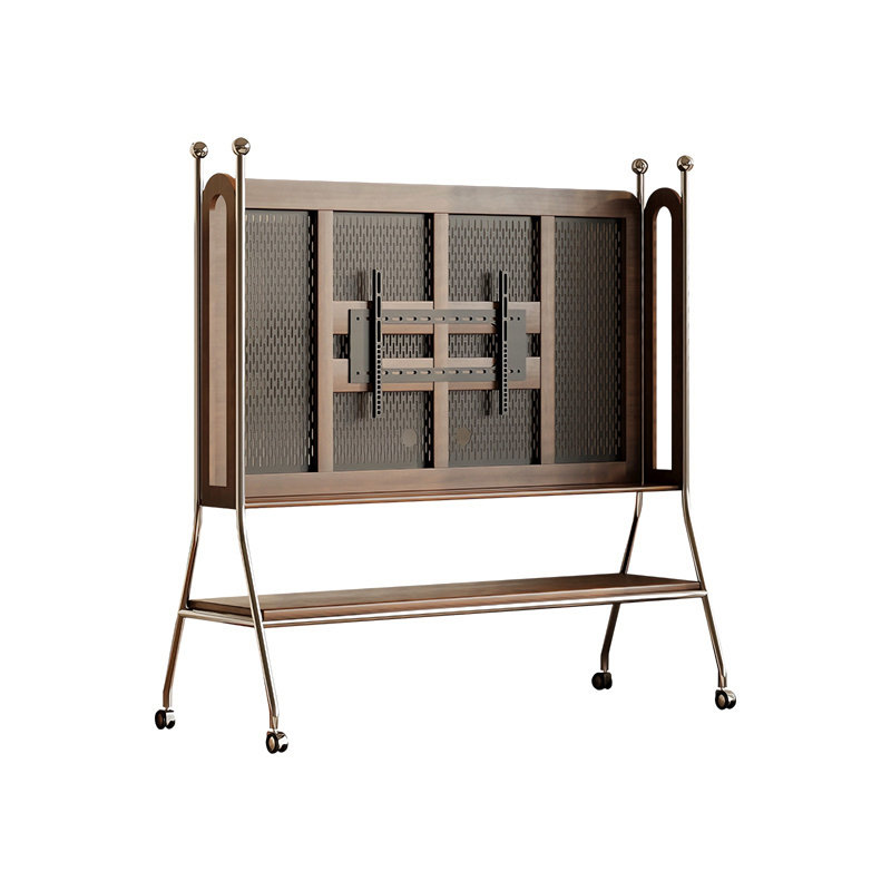 Meuble télé 53 po Mid-Century, H 56,3 po x L 53,5 po x l 18,9 po
