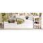 Lit de jour simple en L avec couchette Tarazon, bureau intégré et tablettes de rangement, bois durable-125179224-125179226