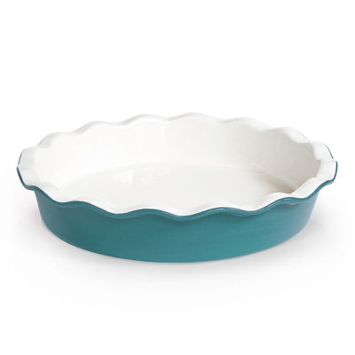 kook Nonstick Stoneware Pie Pan