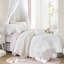 Ensembles de literie ultra doux, microfibre simple TG, décor de maison de campagne française