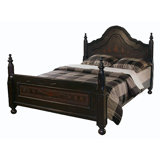 Spanish Leather Bed