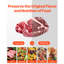 6 sacs sous vide 6 rouleaux personnalisables sans BPA 11 po x 20 pi et 8 po x 20 pi