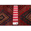 Tapis de couloir unique en laine 4 pi 5 po x 9 pi 1 po Babulal