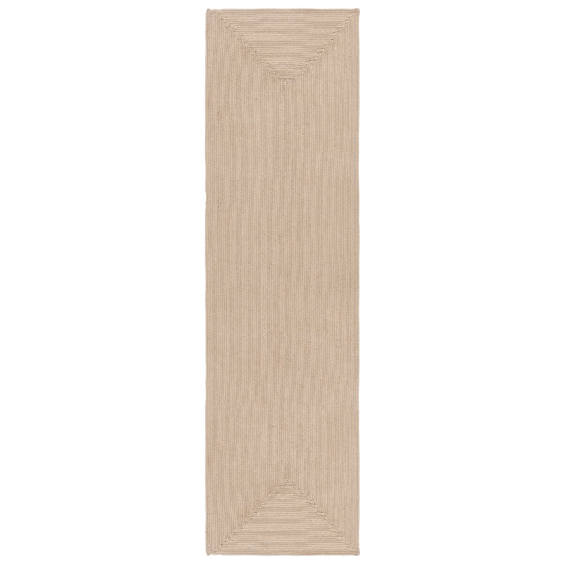 Dooley Hand Woven Jute Performance Solid Color Rug, Runner 2'3" x 8'