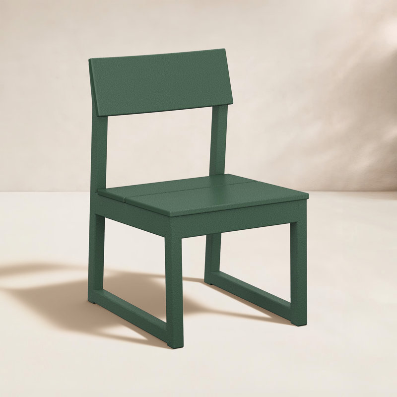 Chaise d'appoint de salle à manger EDGE, Vert