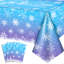 Nappe Snowflake, ensemble de nappe 3 pièces Winter Wonderland