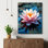 Art mural en verre trempé Water Lily
