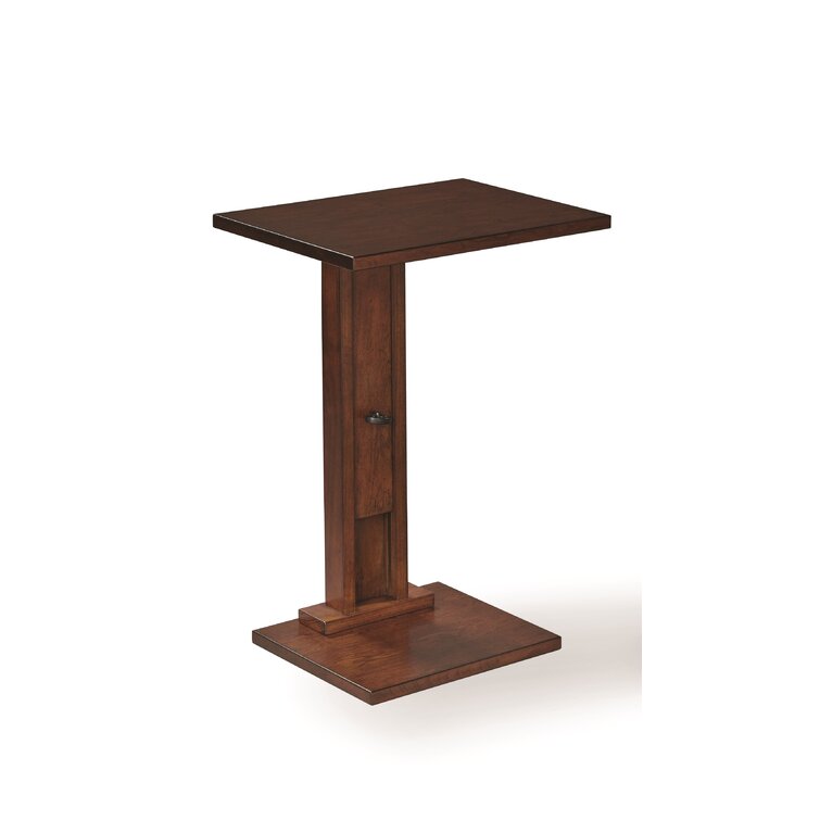 Hackett Adjustable Tray Table - Harbor Brown Finish 