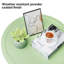 Table d'appoint de patio en acier vert-213714162