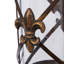 Grande applique murale en verre