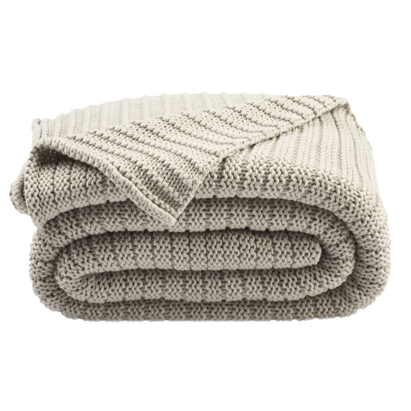 Bella Knitted Throw Blanket