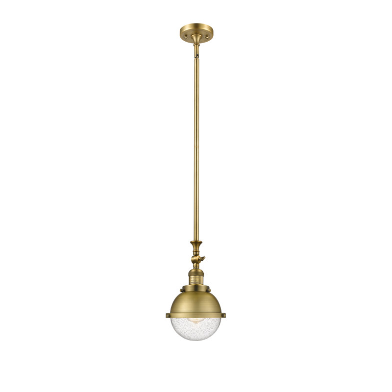 Alis 1 - Light Single Pendant, Brushed Brass, No Bulb Included