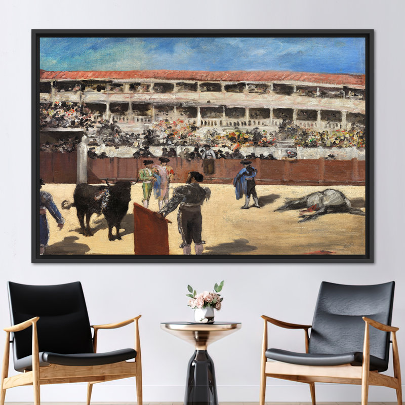 Print on Canvas, Framed Print without Mat, 20 cm H x 30 cm W, Black