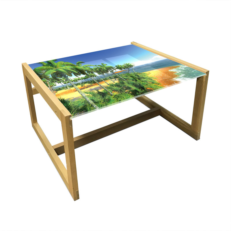Jaes Sled Coffee Table, 62cm H x 74cm W x 40cm D