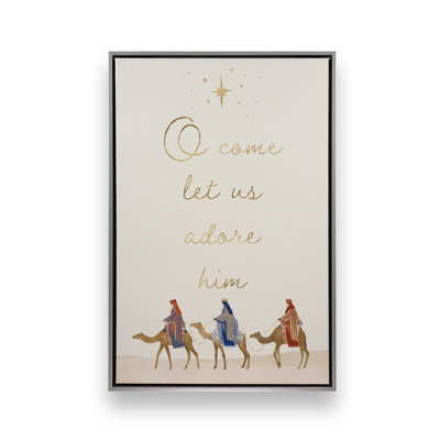 Wise Men Journey Print on Canvas