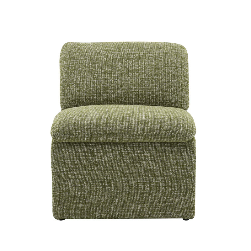 Chaise d'appoint innovante Elegance Jaeda, Vert