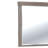 Wood Flat Wall Mirror