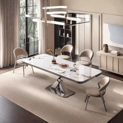 Simple home deluxe dining table and chair