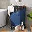 Rolling Laundry Hamper with Handles-455568243