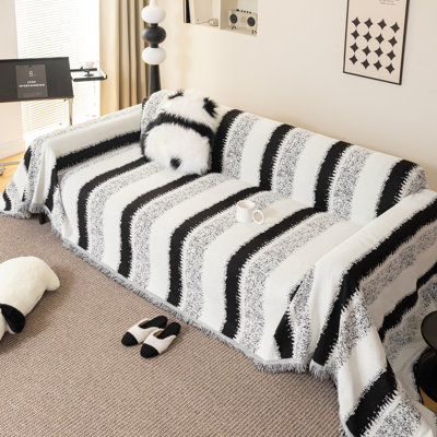 Housse pour canapé en chenille, housse de canapé multifonctionnelle lavable à la machine